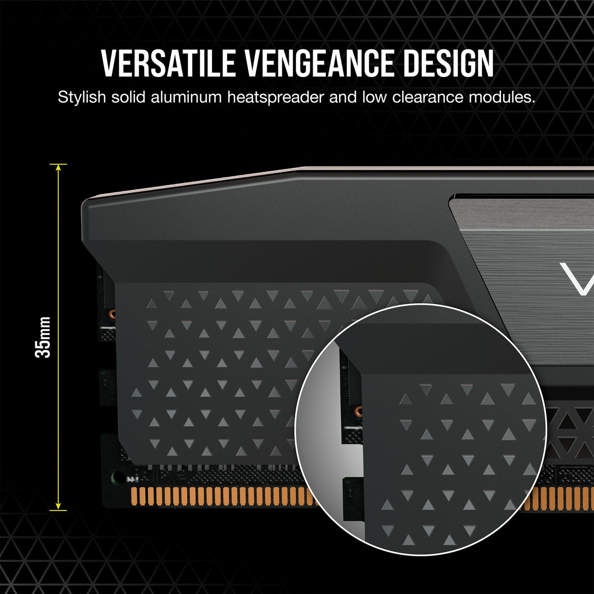 Corsair Vengeance 32 GB DDR5-6000 (2x 16 GB) RAM (sort, cmk32gx5m2b6000c30, xmp 3.0)