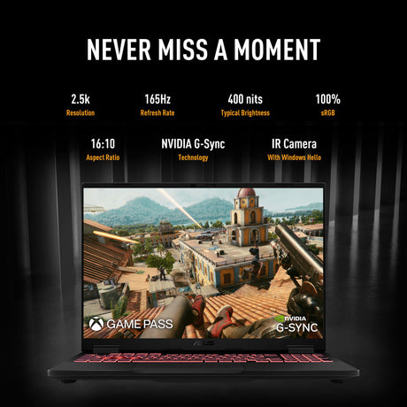 Asus tuf gaming a16 fa608um-rv231w 16 gaming laptop (zwart grijs | r7 260 | rtx 5060 | 16 gb | 512 gb ssd)