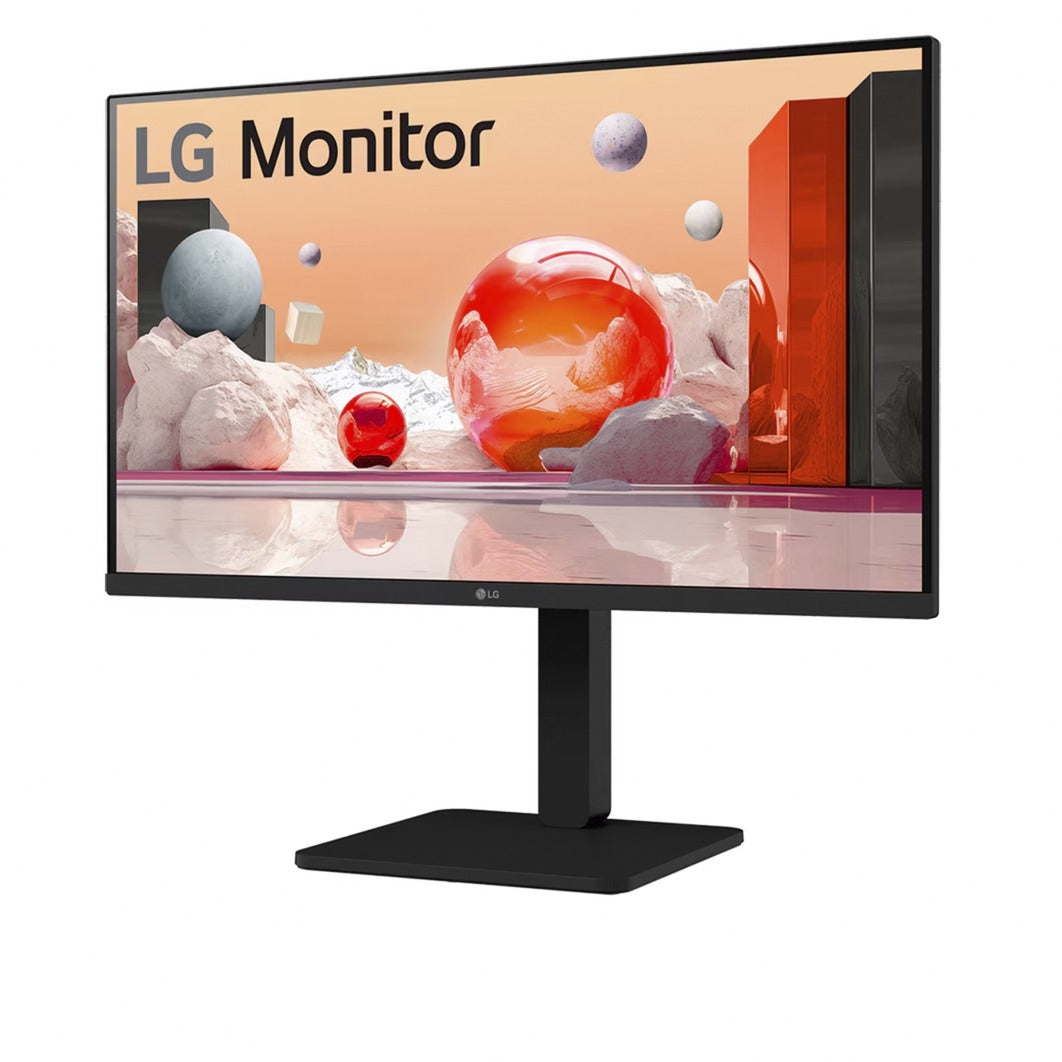 LG 27ba450 27 skærm (sort, VGA, HDMI, skærmport, lyd)