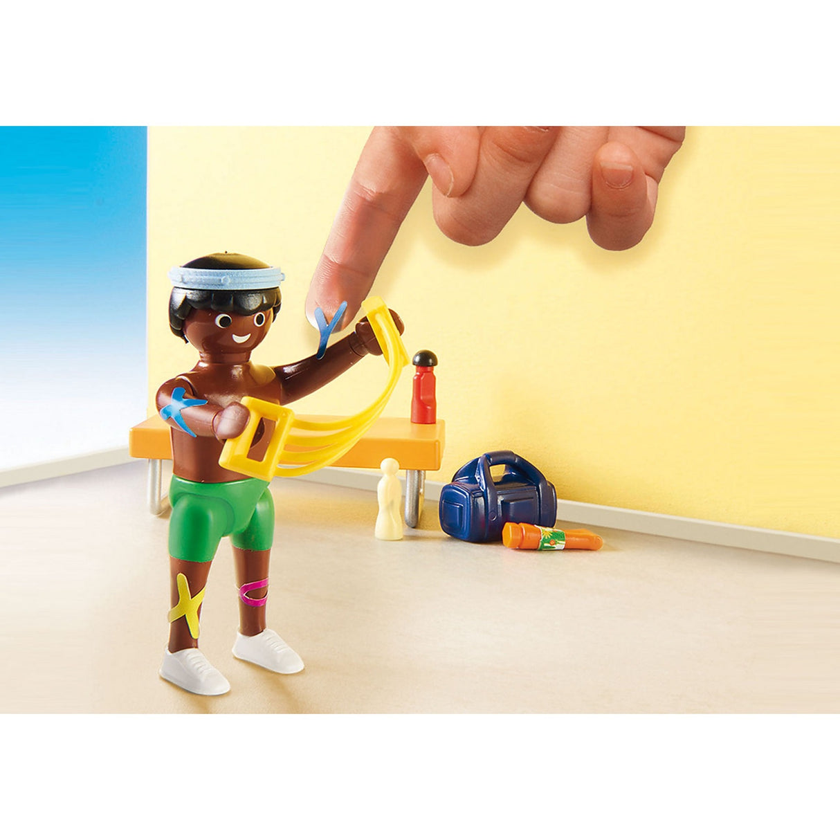 Playmobil byliv - fysioterapeut praksis byggelegetøj (70195)