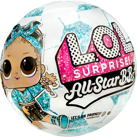 Mga underholdning l.o.l. overraskelse! all star b.b.s serie 3 fodbolddukke (sortimentsprodukt)