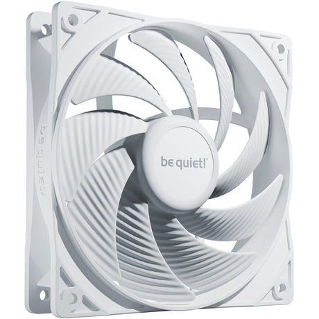 Vær stille! pure wings 3 pwm højhastighedskabinet ventilator (hvid, 120 x 120 x 25 mm)