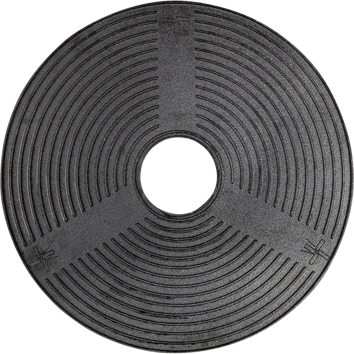 Vindmøllen plancha grillplade (sort, 75 cm)
