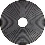 Vindmøllen plancha grillplade (sort, 75 cm)
