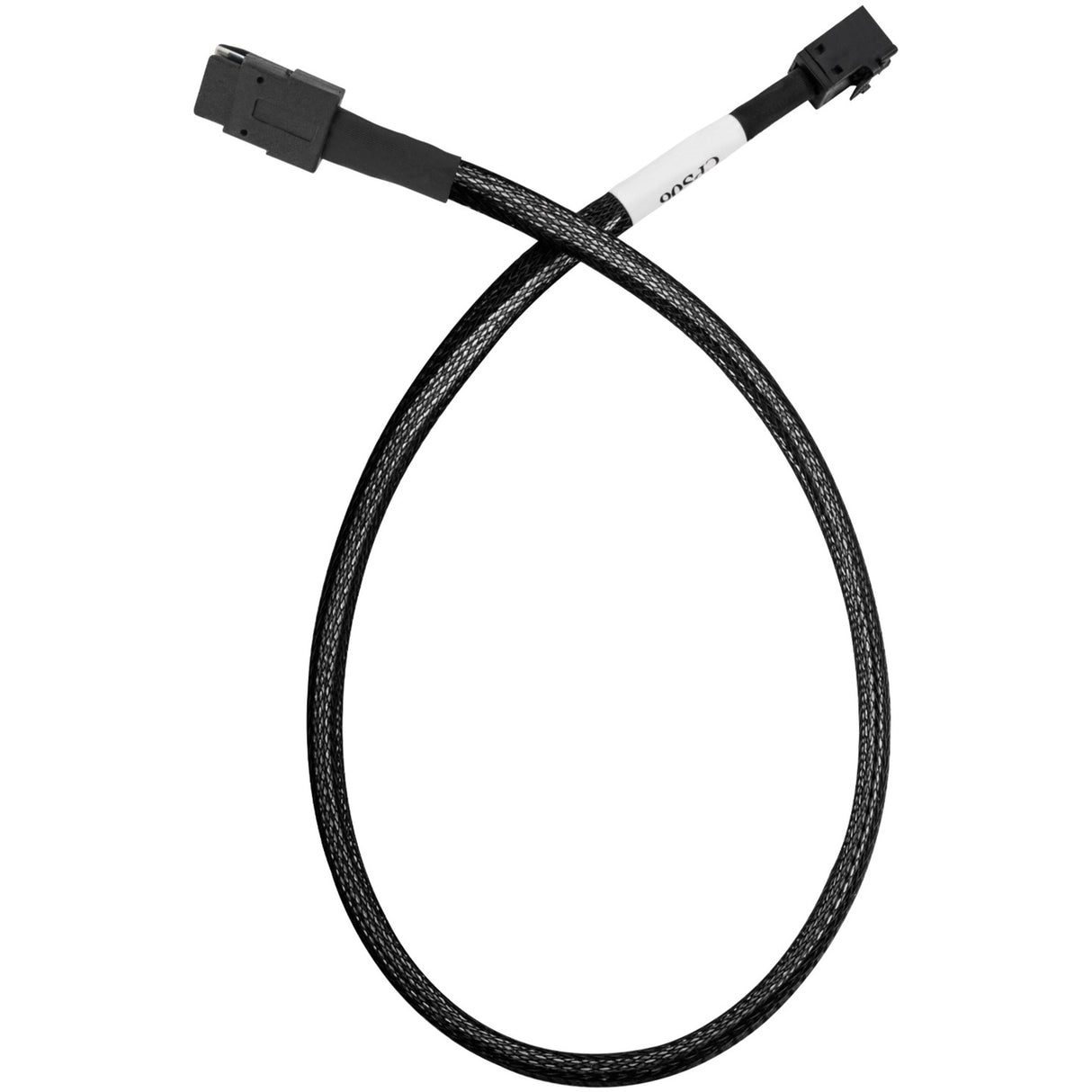 Silverstone mini SAS adapterkabel sff 8643 til sff-8087 (sort, 60 cm)