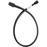 Silverstone mini SAS adapterkabel sff 8643 til sff-8087 (sort, 60 cm)