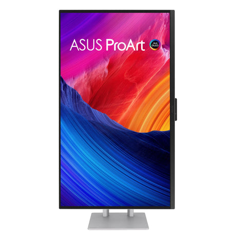 Asus proart-skærm pa27ucdmr 26.5 4k uhd-skærm (sølv, hdmi, displayport, usb-a, usb-c, 2x thunderbolt 4)