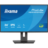 Iiyama prolite xb2492hsu-b1 24 skærm (sort (mat), HDMI, skærmport, 2x USB-A, USB-B, 120 Hz)
