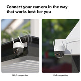 Imou cruiser 2c 2k beveiligingscamera (wit, 3mp (2304*1296), wifi 6, lan)