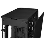 Asus proart pa401 wood edition - metalpanel midi tårnhus (sort | 2x USB-A | 1x USB-C)