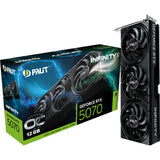 Palit GeForce RTX 5070 Infinity 3 OC grafikkort (DLSS 4, 3x Display Port, 1x HDMI 2.1)
