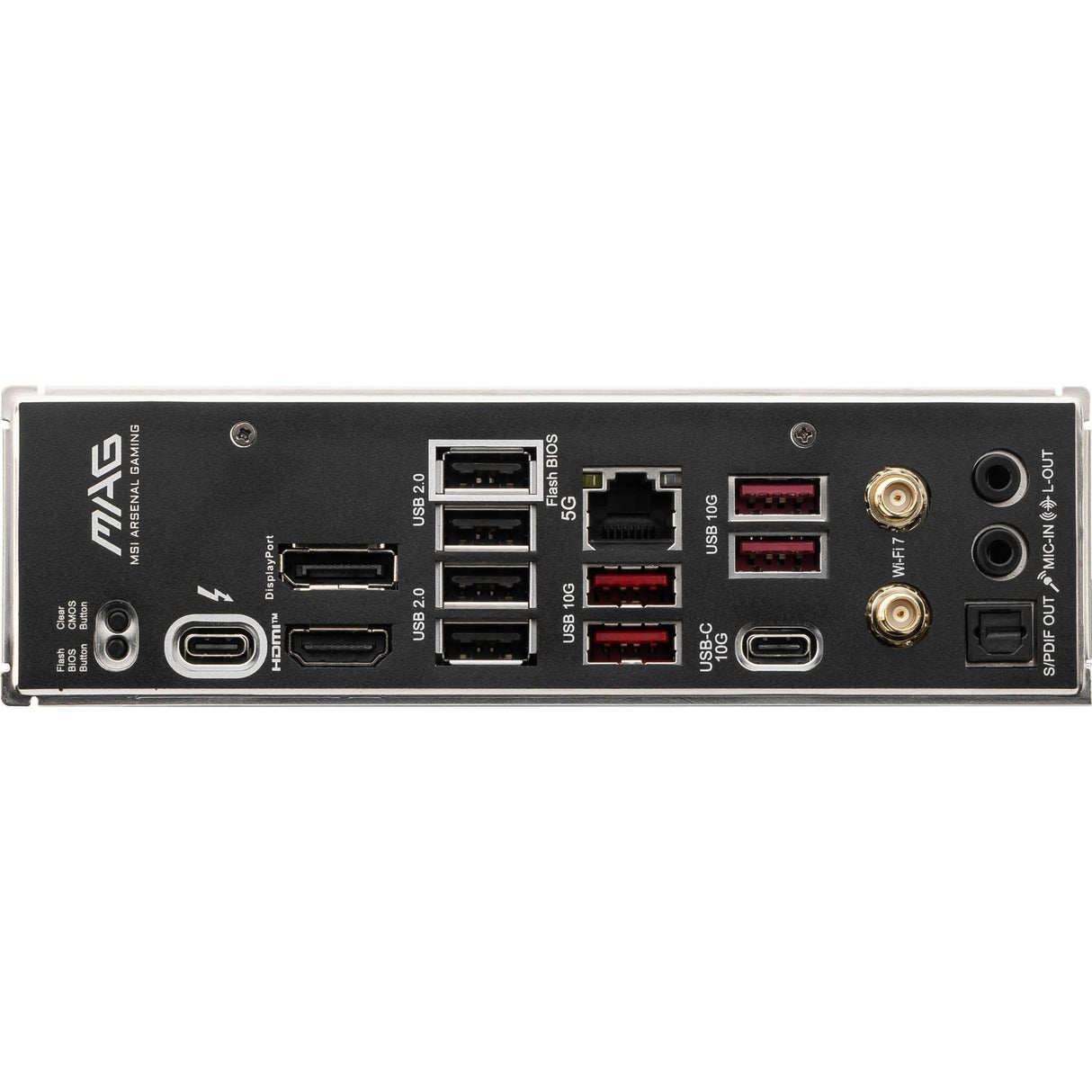 MSI Mag B860 Tomahawk WiFi Socket 1851 bundkort (RAID, 5GB-LAN, WiFi 7, BT, lyd, ATX)