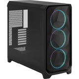 Fractal design meshify 3 xl rgb stort tårnhus (sort | 2x usb-a | 1x usb-c | rgb | hærdet glas)