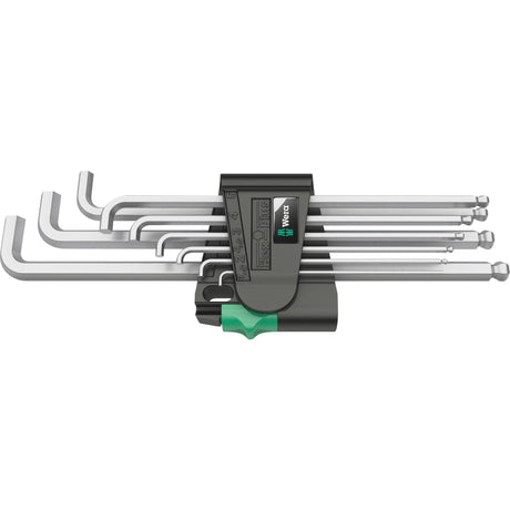 Wera unbrakonøglesæt 950 9 hex-plus 4 (krom, 9 dele)