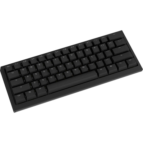 Ducky one x mini trådløst rgb mekanisk tastatur (sort, us-layout (qwerty), induktivt, 60 %, hot-swappable, pbt, 2,4 ghz | bluetooth | usb-c)
