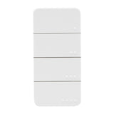 Shelly blu rc button 4 zb afstandsbediening (wit, bluetooth 5 (le), zigbee)