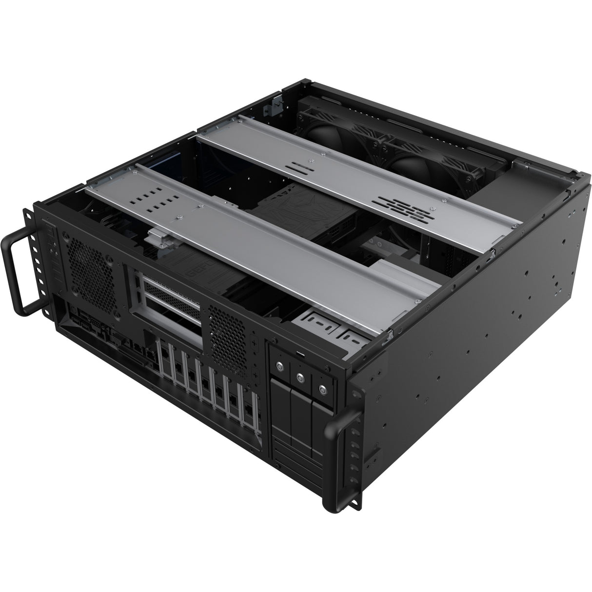 Silverstone RM47-502-i rackhus (sort)
