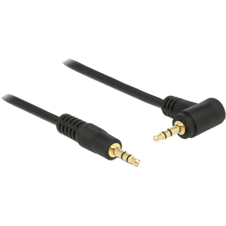 Delock 3,5 mm hankabel > 3,5 mm hankabel (sort, 0,5 meter)
