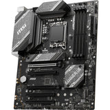 MSI B760 Gaming Plus Wi-Fi Socket 1700 bundkort (grå sort, RAID, 2,5 GB LAN, Wi-Fi 6e, BT, lyd, ATX)
