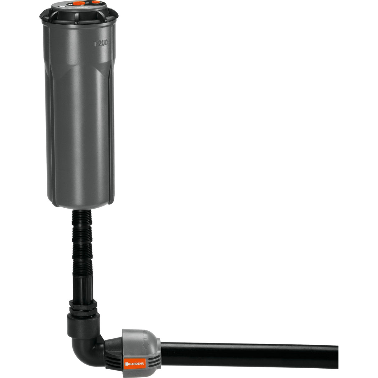 Gardena sprinkler L-stykke 25 mm x 3 4 indvendig gevindforbindelse (sort, 2784-20)