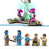 Lego avatar - flydende bjerge: site 26 rda samson byggelegetøj (75573)