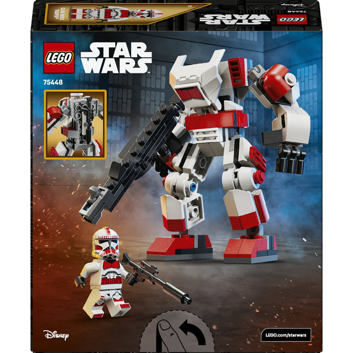 Lego star wars 75448 clone shock trooper mek