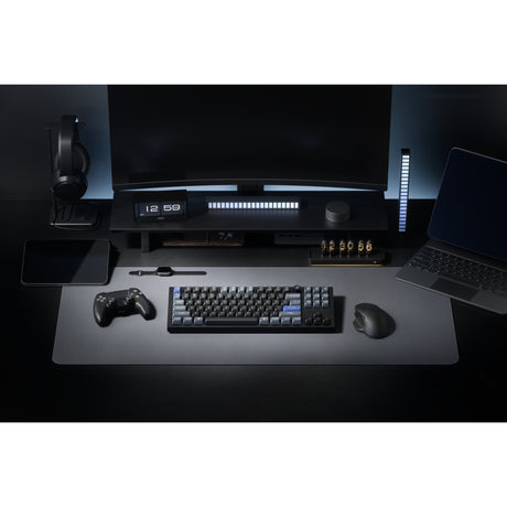 Keychron q3 he 8k magnetisk switch-tastatur (sort, us-layout (qwerty), ultrahurtig lime, 80% (tkl), rgb, hot swap, 8k)