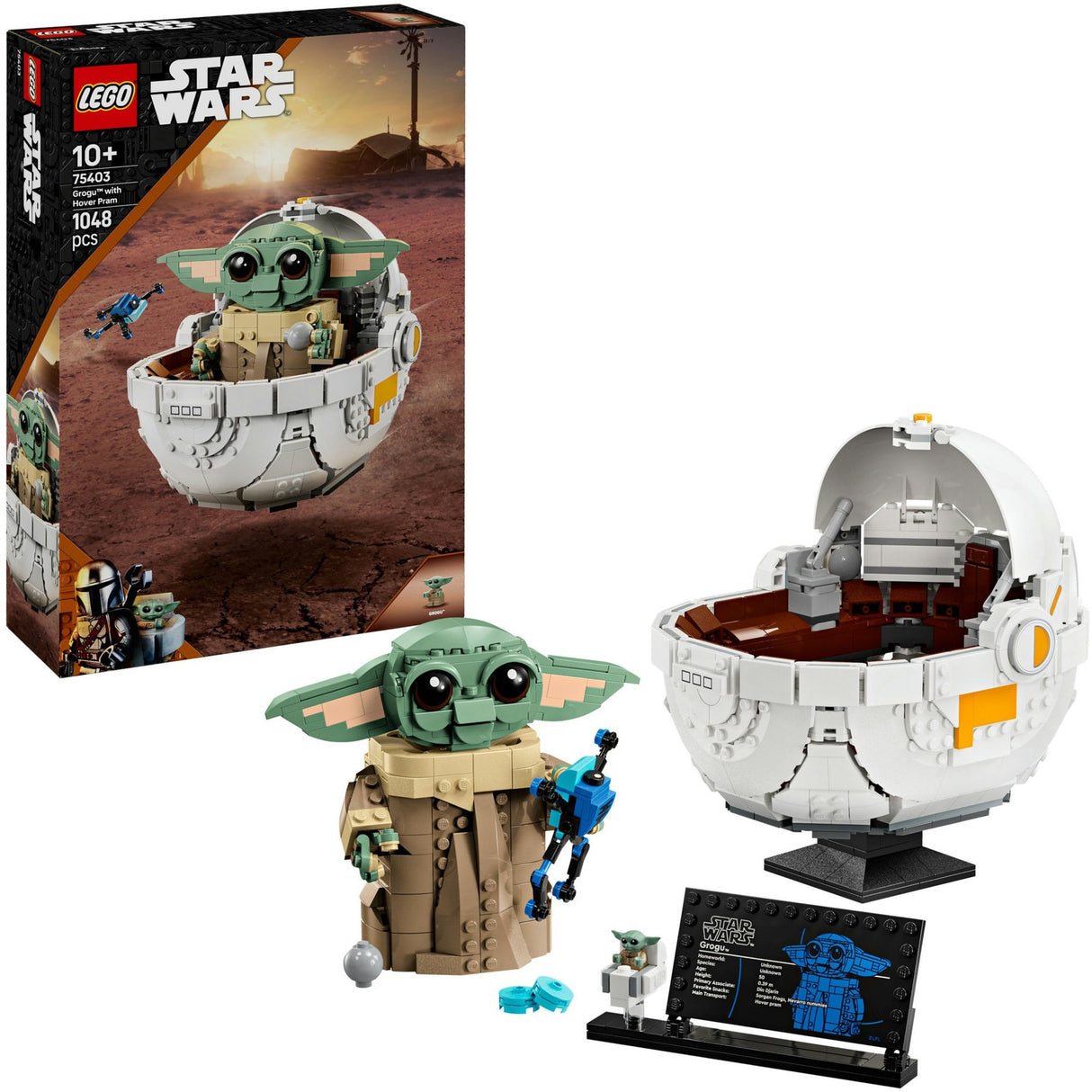 Lego Star Wars: The Mandalorian™ Grogu™ med Hover Pram 75403