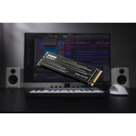 Klevv cras c910g 2 tb ssd (zwart, k02tbm2sp0-10g, pcie gen 4.0 x4, nvme 2.0)
