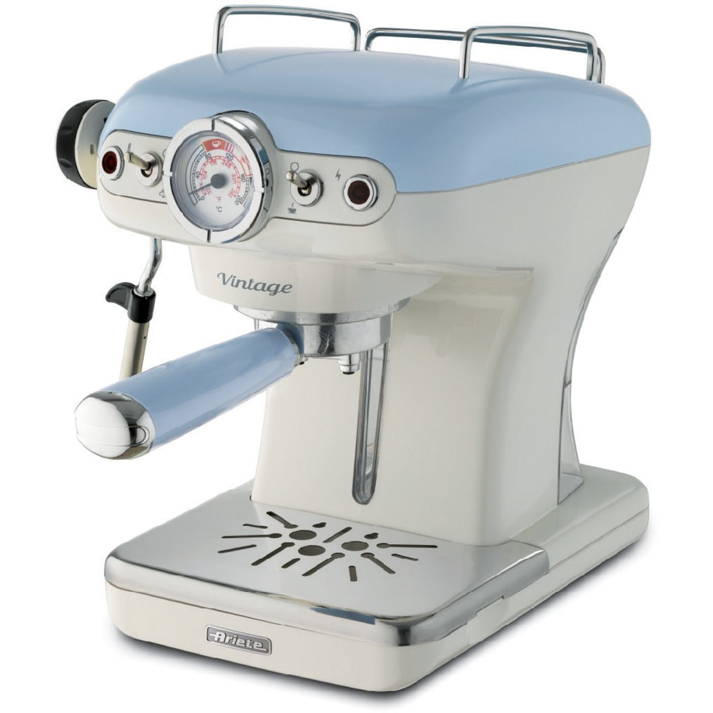 Ariete vintage espressomaskine 1389 15 (lyseblå hvid)