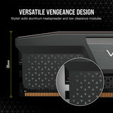Corsair vengeance 32 gb ddr5-6400 (2x 16 gb) arbejdshukommelse (zwart, cmk32gx5m2b6400c32, xmp)