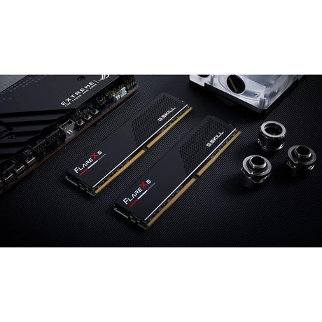 G.skill flare x5 32 GB ddr5-6400 (2x 16 GB) RAM (sort, f5-6400j3239g16gx2-fx5, expo)