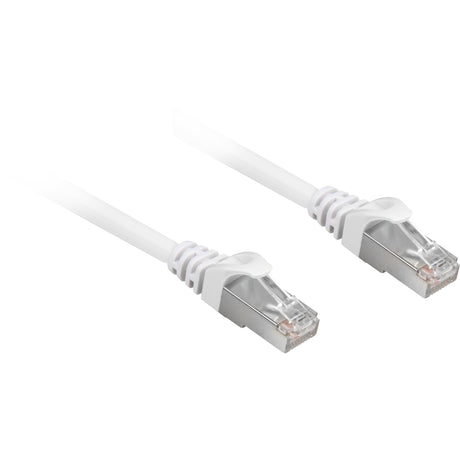 Sharkoon netværkskabel SFTP, RJ-45 med Cat.6a (hvid, 5 meter, halogenfri)