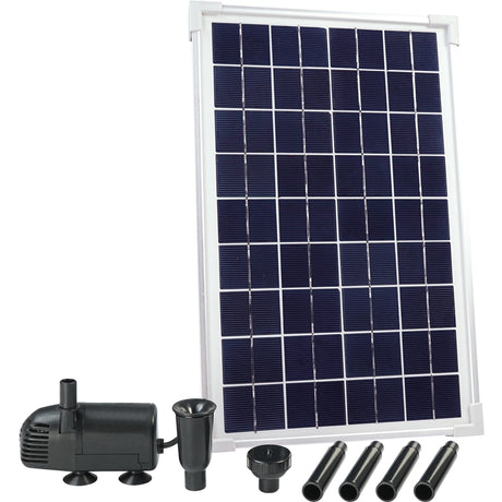 Ubbink solarmax 600 pumpe (sort, inkl. solpanel, pumpe)