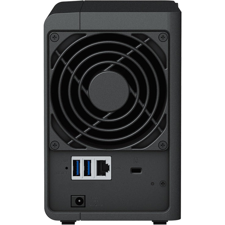 Synology diskstation ds223 nas (sort, 1x 1 GB LAN, 3x USB 3.2 gen 1)