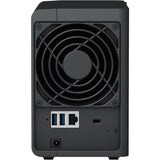 Synology diskstation ds223 nas (sort, 1x 1 GB LAN, 3x USB 3.2 gen 1)