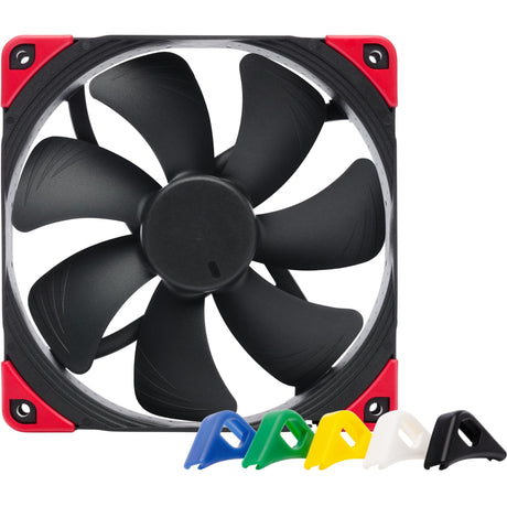 Noctua nf-a14 pwm chromax.black.swap case ventilator (sort, 140 x 140 x 25 mm)