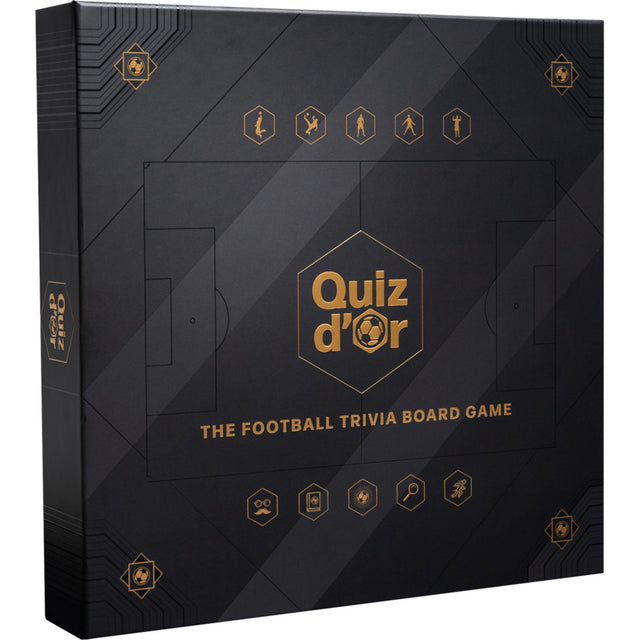 Quiz d'or brætspil (engelsk, 4 - 8 spillere, 60 - 120 minutter, fra 16 år)