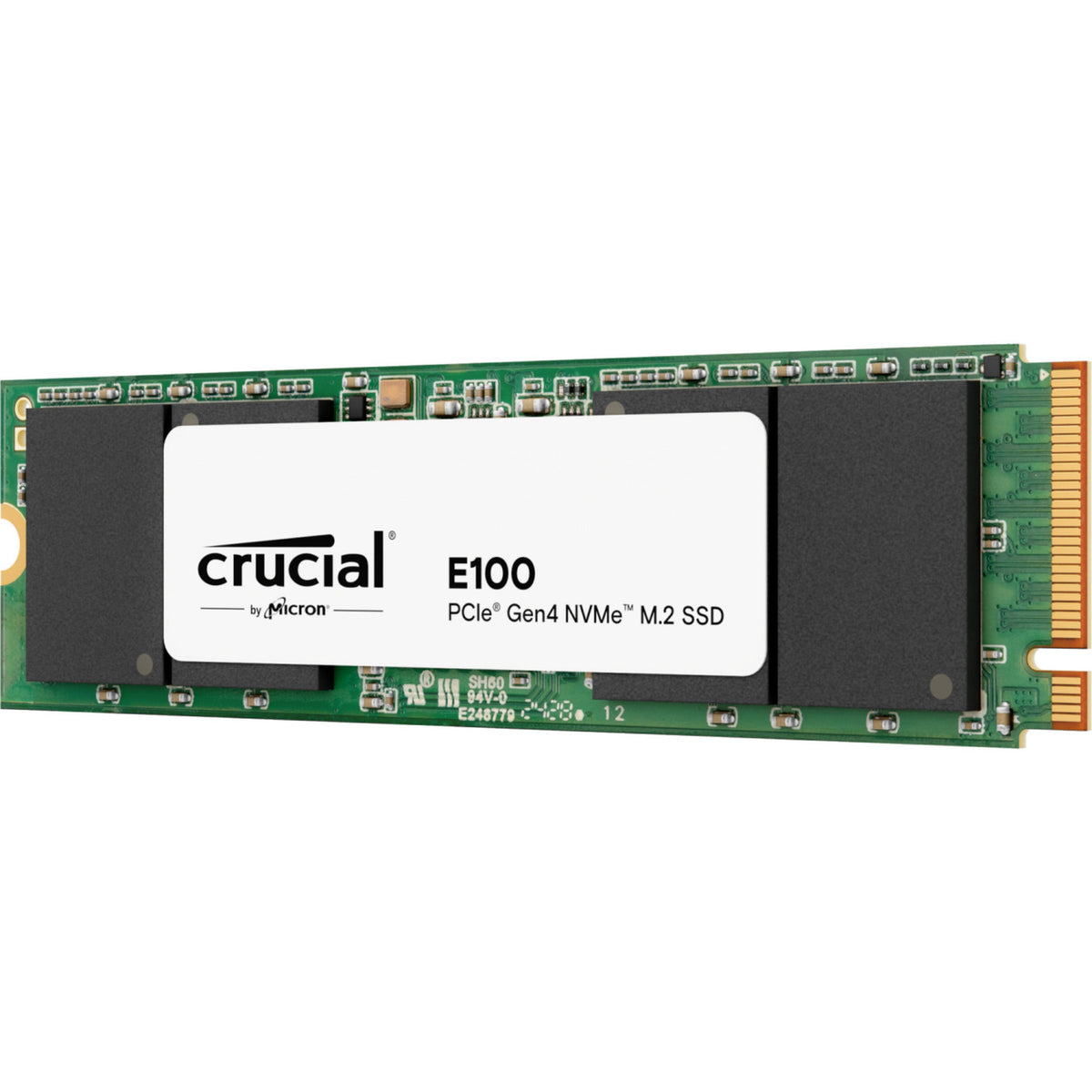 Crucial e100 480 GB SSD (ct480e100ssd8, pcie 4.0 x4, nvme, m.2 2280)