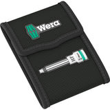 Wera 8767 a torx® hf 1 zyklop bit topnøglesæt torx topnøgle (sort sølv, 4-delt, med holdefunktion, 1 4-drev)