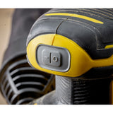 Stanley fatmax v20 18v excentersliber (gul sort, blød taske, batteri (2,0ah) og oplader (2a) inkluderet)