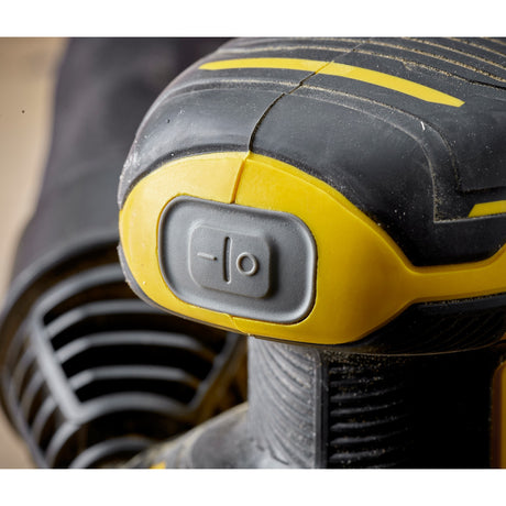 Stanley fatmax v20 18v excentersliber (gul sort, blød taske, batteri (2,0ah) og oplader (2a) inkluderet)