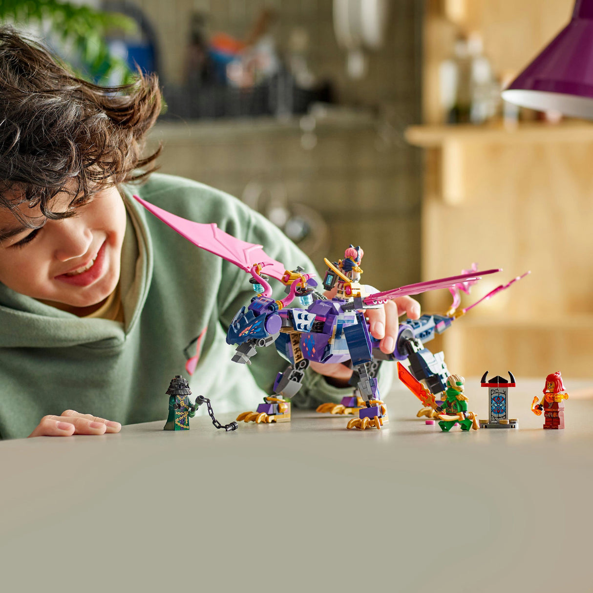 Lego ® ninjago® rontu mesterdragen legetøjssæt - 71842