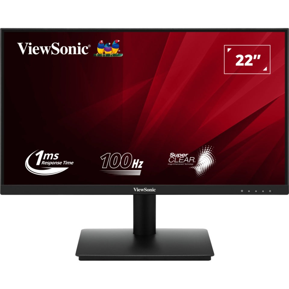 Viewsonic VA220-H 22 skærm (sort, 1x HDMI, 1x VGA)
