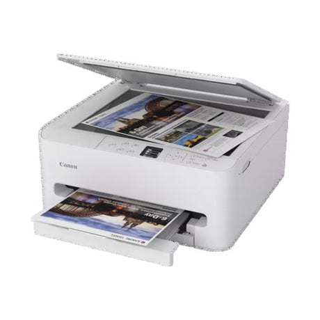 Canon pixma ts6550i alt-i-én inkjetprinter (hvid, USB, WLAN, scan, kopi)