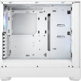 Fractal design pop air rgb midi tårnhus (hvid | 2x usb-a | rgb | hærdet glas)