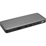 Kensington SD5760t dockingstation (sølvsort, Thunderbolt 4, USB-C, USB-A, HDMI, PD)