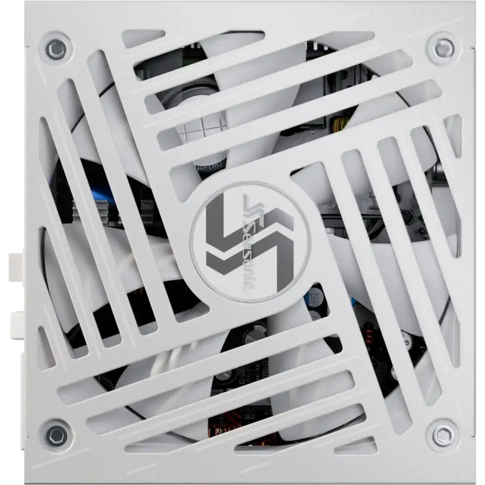 Seasonic focus-gx-750-v4 atx3.0 modulær 750 watt strømforsyning (hvid, 1x 12vhpwr, 2x pcie)