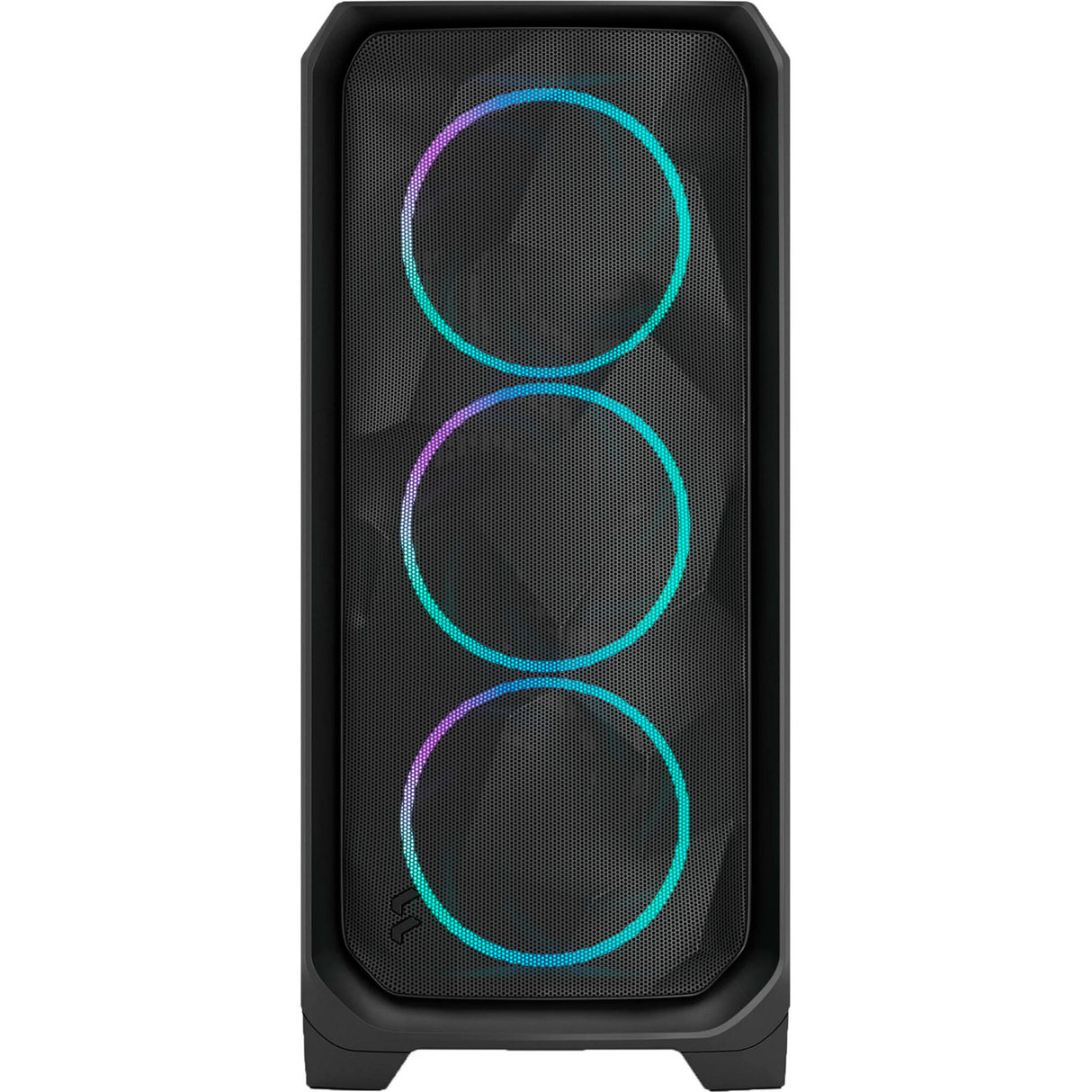 Fractal design meshify 3 rgb midi tårnhus (sort | 2x usb-a | 1x usb-c | rgb | hærdet glas)