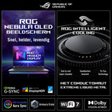 Asus ROG Strix G16 G615JMR-S5020W 16 gaming bærbar (Grå | Core i7-14650HX | RTX 5060 | 16 GB | 1 TB SSD)